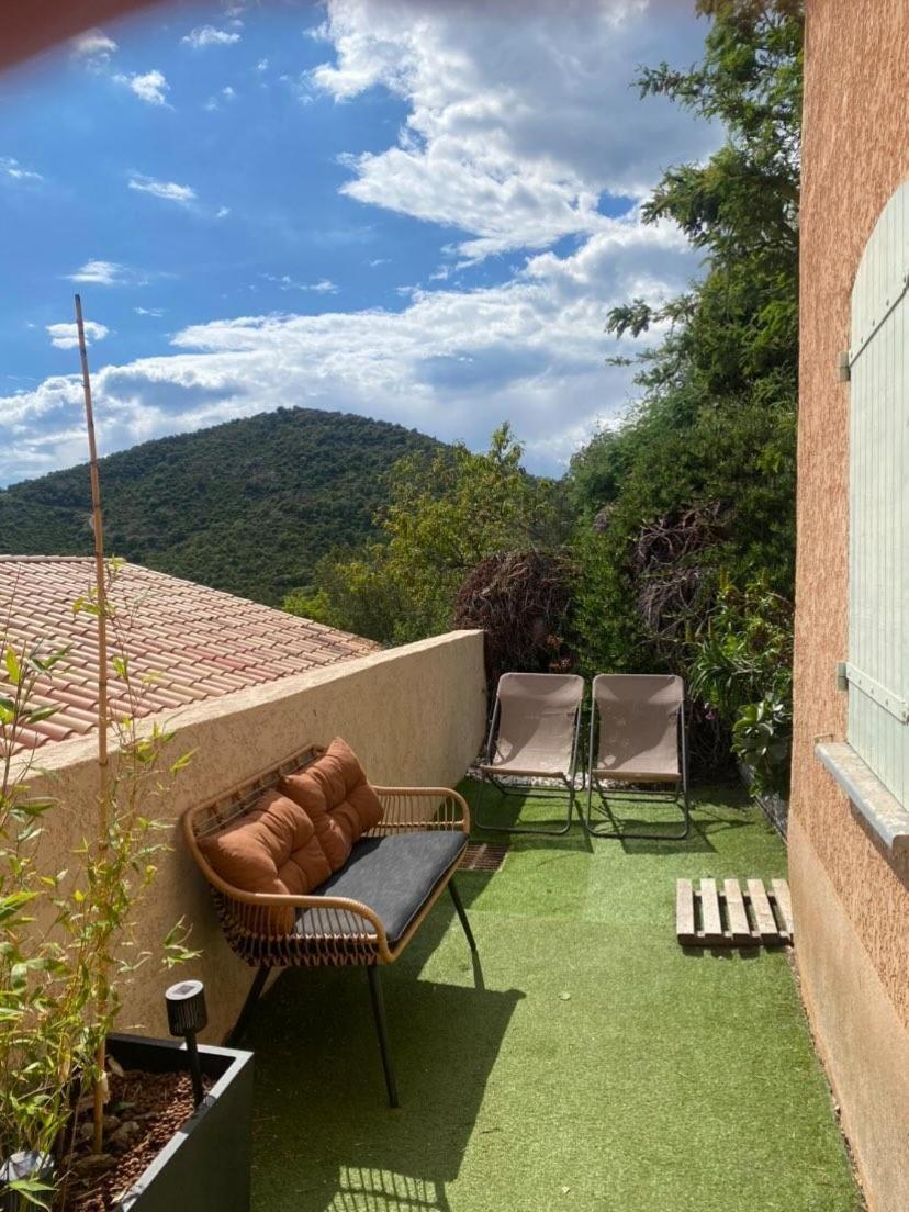 Tres Bel Appartement T3 Avec Splendide Vue Mer レ・ズィサンブル エクステリア 写真